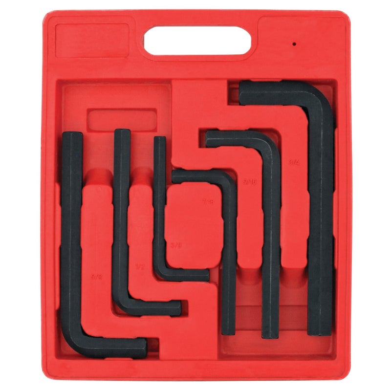 Performance Tool W1938 6 Piece Jumbo Hex Key Metric Set , Black - Image 1